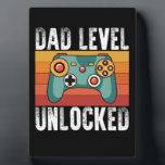 Pregnancy Announcement Dad Level Unlocked New Dad Plaque<br><div class="desc">1</div>