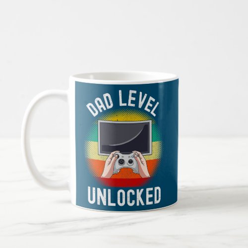 Pregnancy Announcement Dad Level Unlocked Soon To Coffee Mug