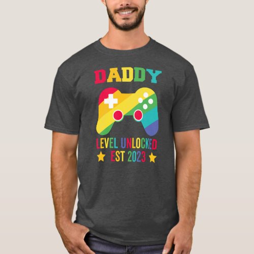 Pregnancy Announcement Dad Level Unlocked Soon To T_Shirt