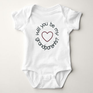 Pregnancy Announcement for Grandparents Bodysuit