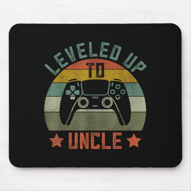Pregnancy Announcement Gamer Apparel, Funny New Un Mouse Pad (Front)