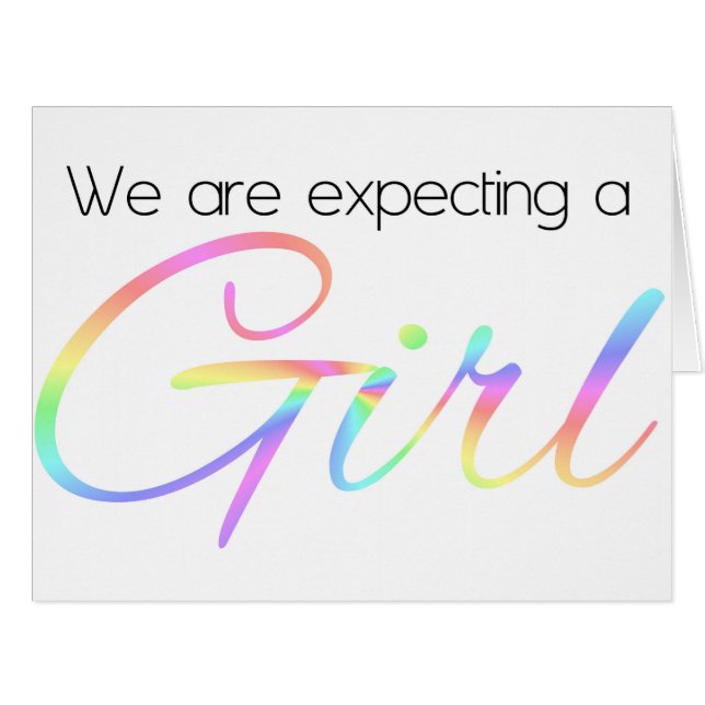 Pregnancy Announcement Gay/Lesbian (Front Horizontal)