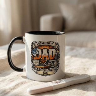 Pregnancy Announcement Gift for Dad Mug