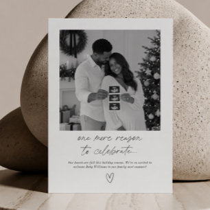 Pregnancy Announcement Handwritten Photo
