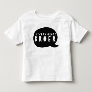Pregnancy Announcement: I'm going to be a big brot Toddler T-shirt
