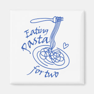 Pregnancy Announcement Italy Mom To Be Eating Past Magnet