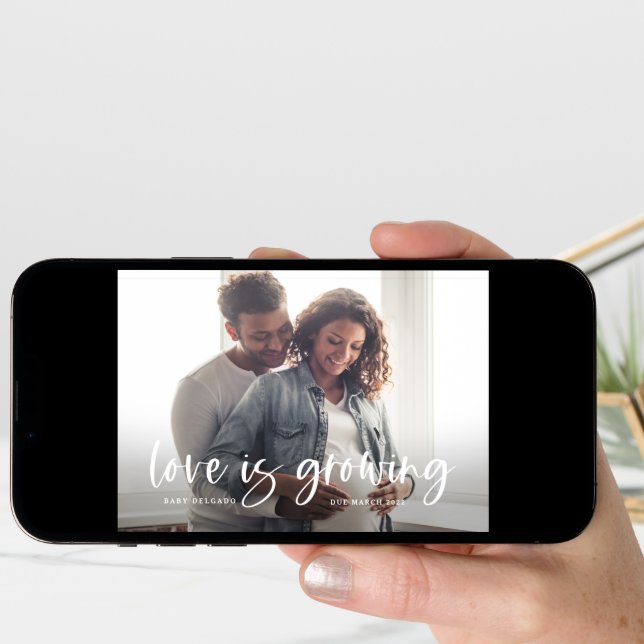 Pregnancy Announcement | Love Is Growing (Front Digital)