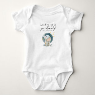 Pregnancy announcement partner baby bodysuit