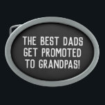 Pregnancy Announcement Promo Grandpa to be  Belt B Belt Buckle<br><div class="desc">Can be customized to suit your needs. © Gorjo Designs. Made for you via the Zazzle platform // Need help customizing your design? Got other ideas? Feel free to contact me (Zoe) directly via the contact button below.</div>