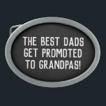 Pregnancy Announcement Promo Grandpa to be  Belt B Buckle<br><div class="desc">Can be customized to suit your needs. © Gorjo Designs. Made for you via the Zazzle platform // Need help customizing your design? Got other ideas? Feel free to contact me (Zoe) directly via the contact button below.</div>