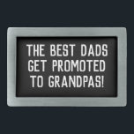 Pregnancy Announcement Promo Grandpa to be  Belt Buckle<br><div class="desc">Can be customized to suit your needs. © Gorjo Designs. Made for you via the Zazzle platform // Need help customizing your design? Got other ideas? Feel free to contact me (Zoe) directly via the contact button below.</div>