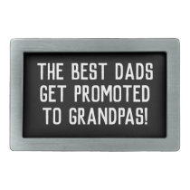 Pregnancy Announcement Promo Grandpa to be  Belt Buckle