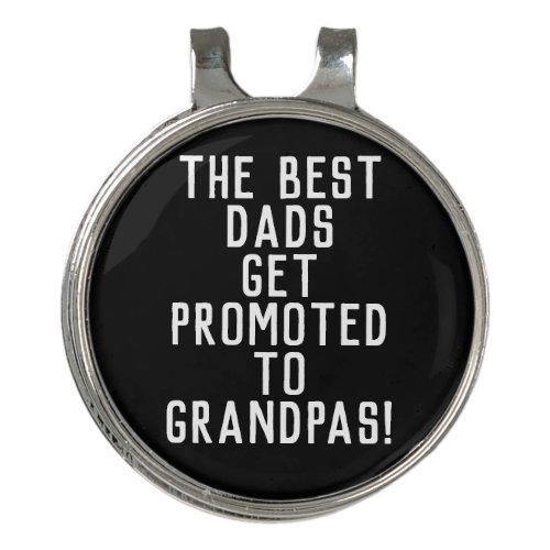 Pregnancy Announcement Promo Grandpa to be Gift  Golf Hat Clip