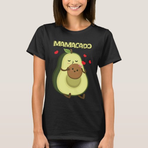   Pregnancy Announcement Shirt Avocado Pregnant   T_Shirt