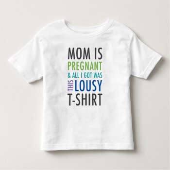 Pregnancy Announcement Shirt For Kids by OakHouseDesigns at Zazzle