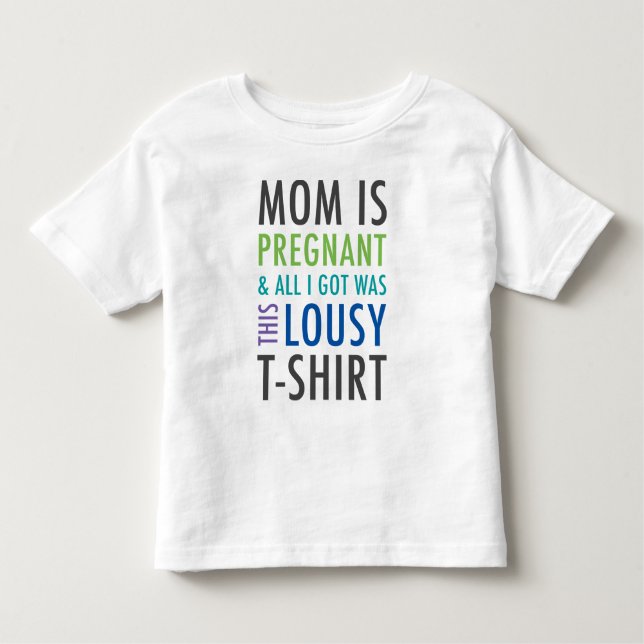 Pregnancy Announcement Shirt for Kids (Front)