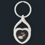 Pregnancy Announcement Sonogram Mon to Be Heart Keychain<br><div class="desc">Cute way to announce your pregnancy to Mother/Grandmother/Dad/Grandfather/Godfather/Uncle etc. Add you own sonogram picture. // Made for you via the Zazzle platform. // Note: photo used is a placeholder image only. You will need to replace with your own photo before ordering/ printing. If you need help with this please contact...</div>