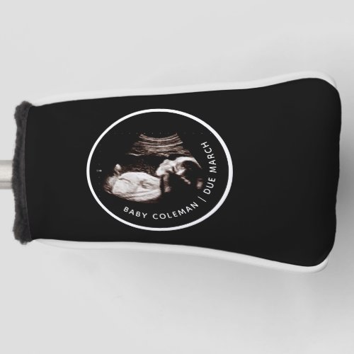 Pregnancy Announcement Sonogram Photo Golf Head Co Golf Head Cover