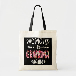 Pregnancy Announcement Soon To Be Grandma Again Tote Bag