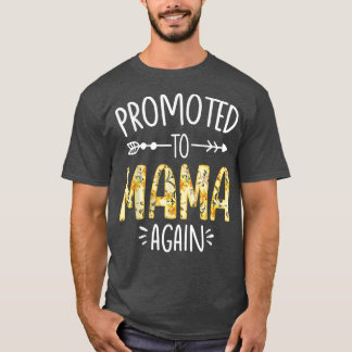 Pregnancy Announcement Soon To Be Mama Again Sun F T-Shirt