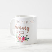 PREGNANCY ANNOUNCEMENT TO mom Coffee Mug (Front Left)