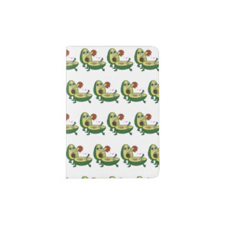 Pregnancy avocado passport holder