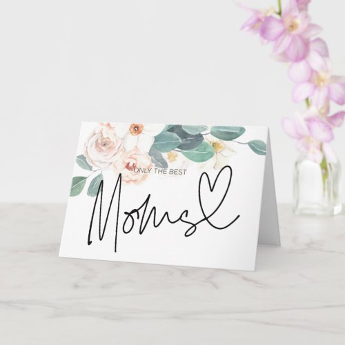 Pregnancy Baby Reveal Mom Grandmother to Be Card