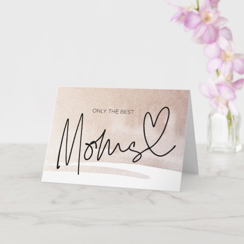 Pregnancy Baby Reveal Mom Grandmother to Be Card