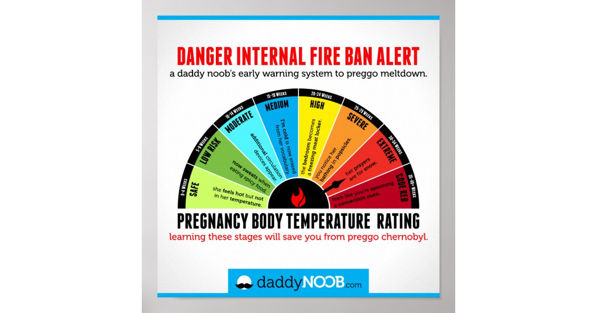 pregnancy-body-temperature-rating-poster-zazzle