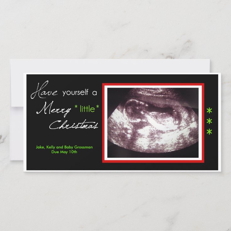 Ultrasound Christmas Card 