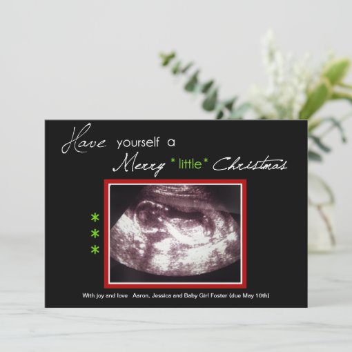 Ultrasound Christmas Card 