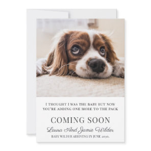 Pregnancy Flat Announcement Card