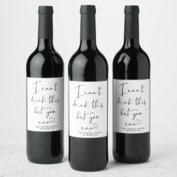 Pregnancy I Can&#39;t Drink This Baby Reveal Cute Wine Label