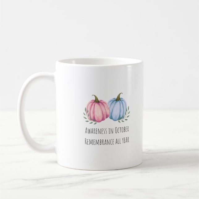 Pregnancy Infant Loss Awareness Month Mug Fall (Left)
