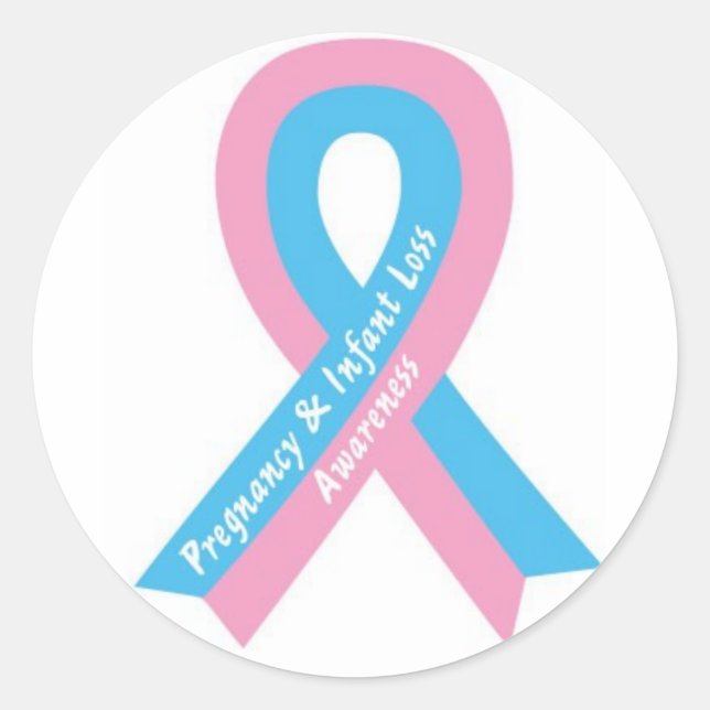 Pregnancy & Infant Loss Awareness Sticker (Front)