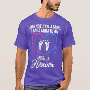 Pregnancy Infant Loss Just Mom Baby Angle In Heave T-Shirt