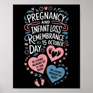 Pregnancy Infant Loss Remembrance Day Memorial  Poster