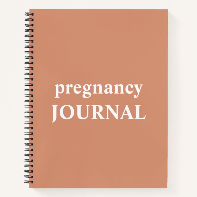 Pregnancy Journal Expecting Mom Gift | Pregnancy (Front)