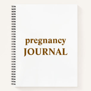 Pregnancy Journal Expecting Mom Gift   Pregnancy