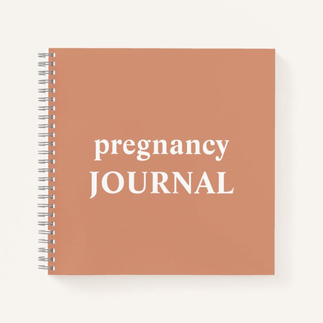 Pregnancy Journal Expecting Mom Gift | Pregnancy (Front)