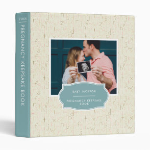 Pregnancy Memory Book Scrapbook Keepsake 3 Ring Binder