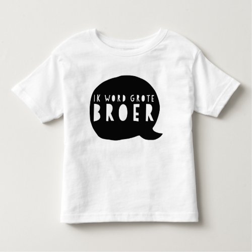 Pregnancy notice Im gonna be a big brother Toddler T_shirt