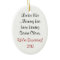 Pregnancy Ornament Mommy Kissing
