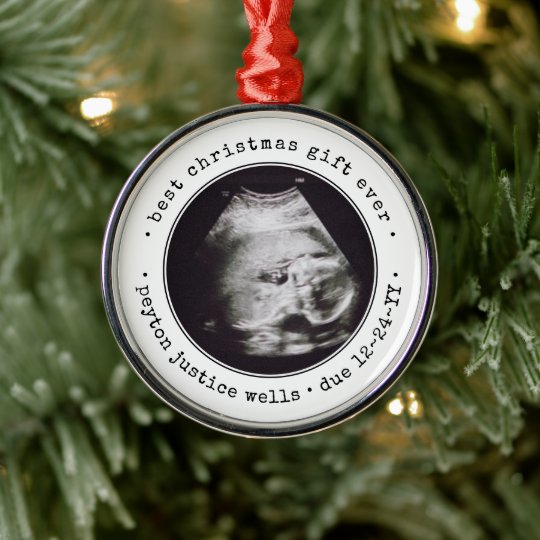 sonogram ornament