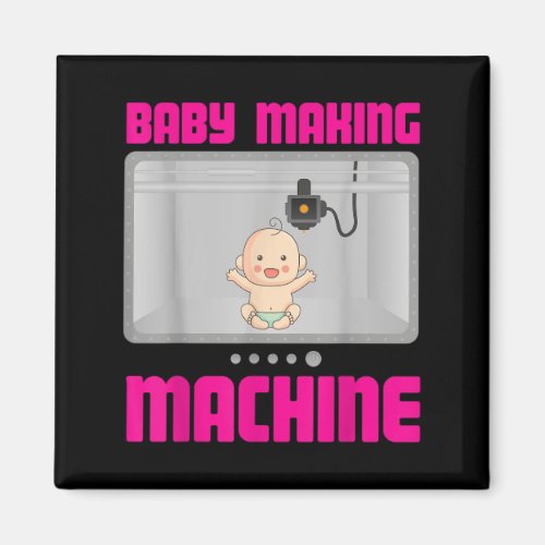 Pregnancy Reveal & Announcement Baby Making Ma Magnet