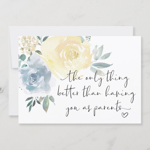 Pregnancy Reveal New Grandparents Im Pregnant Card