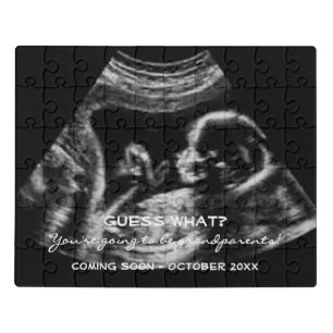 Pregnancy Reveal Puzzle - Baby Announcement