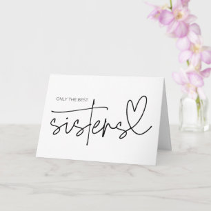 Pregnancy Reveal Sister Aunti to Be I'm Pregnant Card