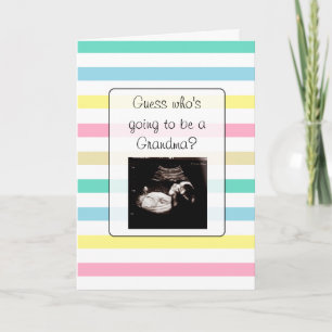 Pregnancy Ultrasound Picture Grandma Announcement