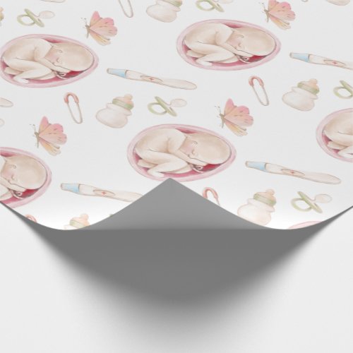 Pregnancy Wrapping Paper 